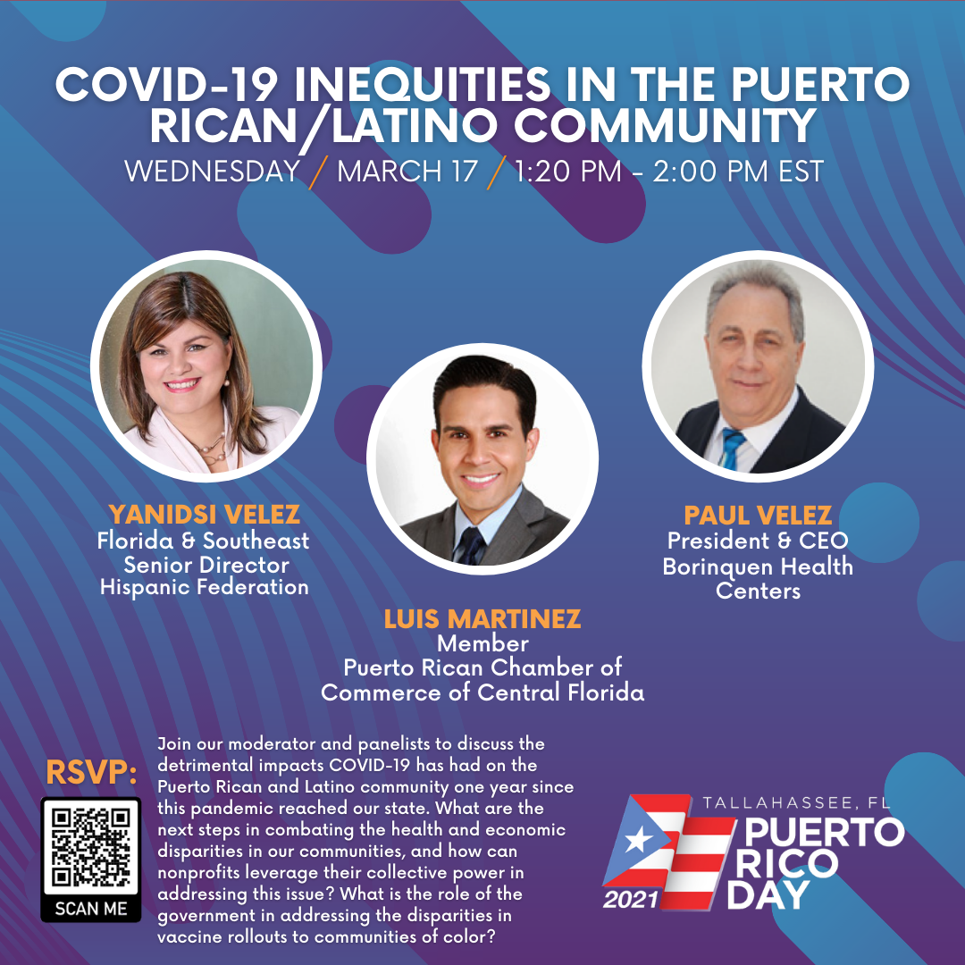 COVID-19 Inequities in the Puerto Rican and Latino Community