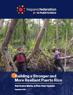 Building a Stronger and More Resilient Puerto Rico — Hurricane Maria: A Five-Year Update