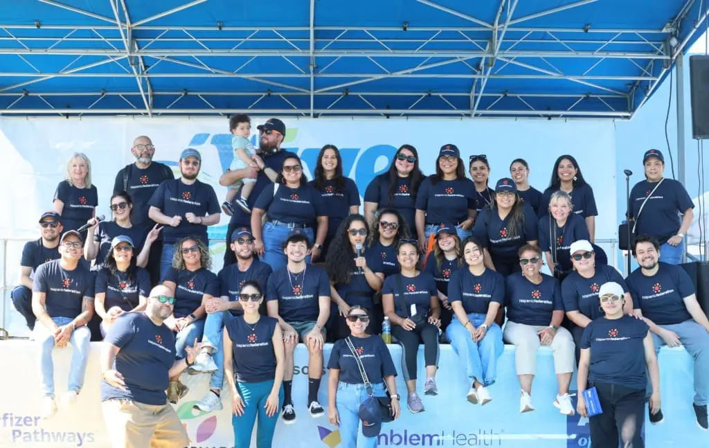 Hispanic Federation staff and community members who worked and volunteered during GUGM 2024.